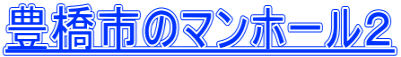 豊橋市のマンホール２