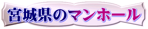 宮城県のマンホール