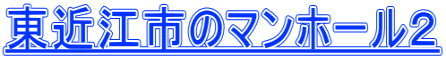 東近江市のマンホール２