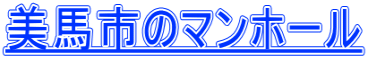 美馬市のマンホール