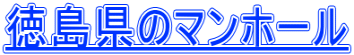 徳島県のマンホール